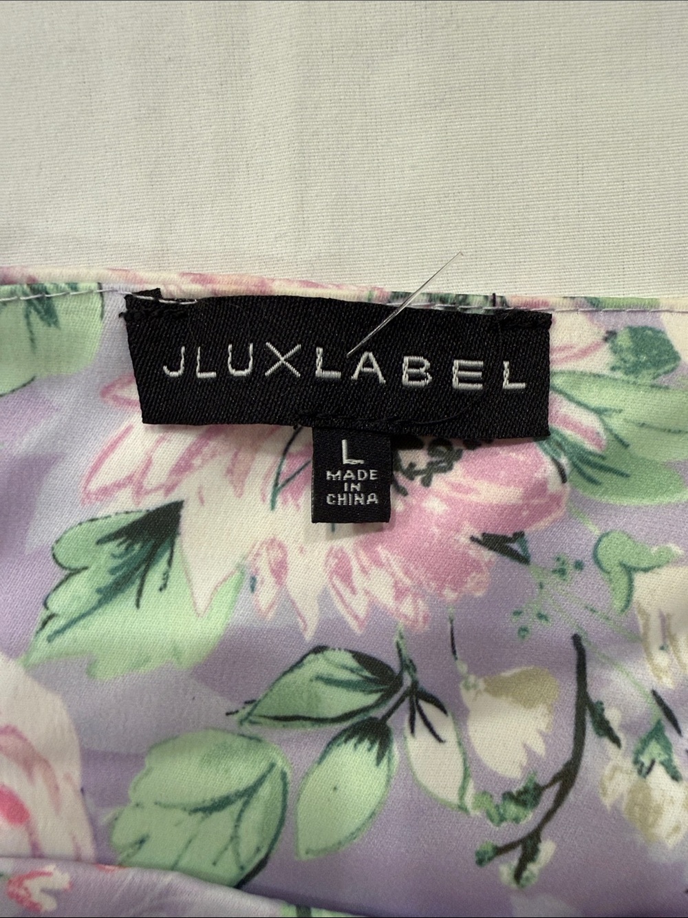 JLUXLABEL Lavender Floral Longline Bustier - Picture 5 of 8